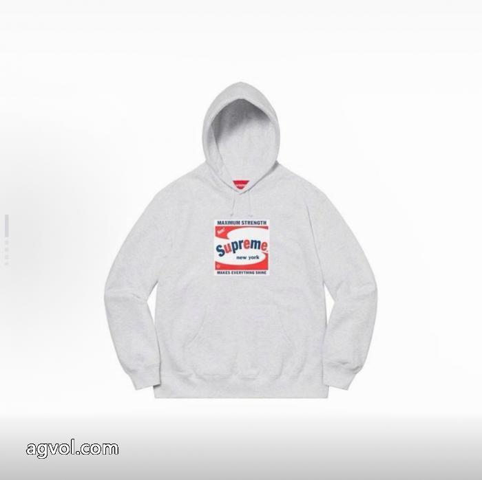 Supremeアルファベットロゴプリント連帽にスエードのアメリカントレンドパーカー_0_0