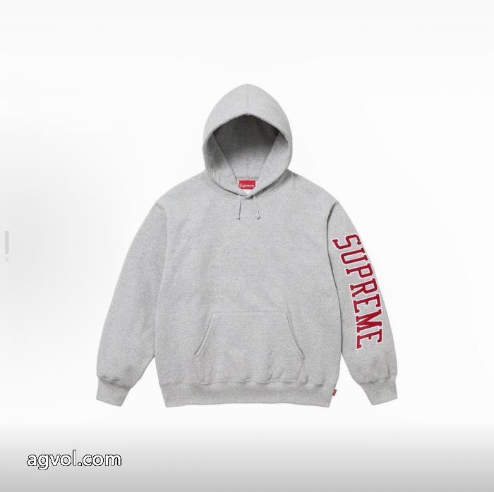 Supremeアメリカントレンドキリンアームロゴプリントドローキャップパーカー_0_0