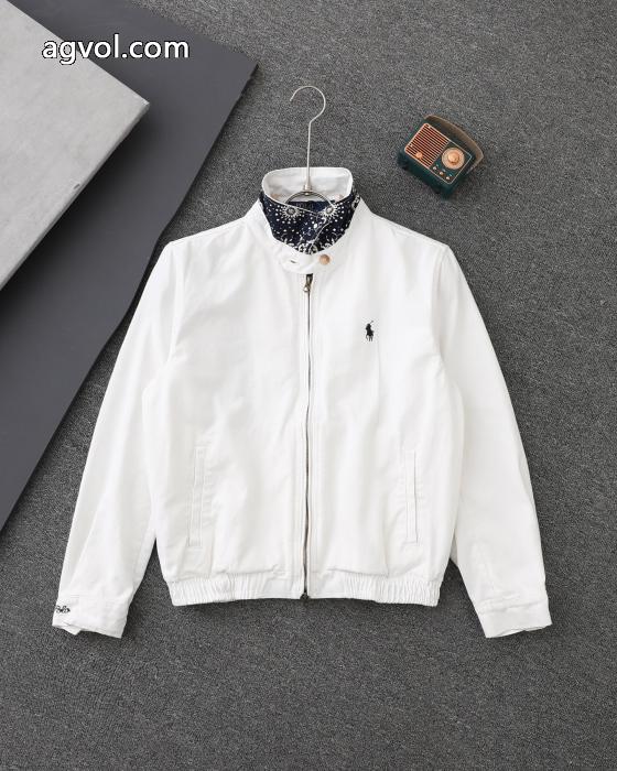 Polo Ralph Laurenクラシックな男女同型の老幹部ファスナージャケット（トップバージョン）_0_0