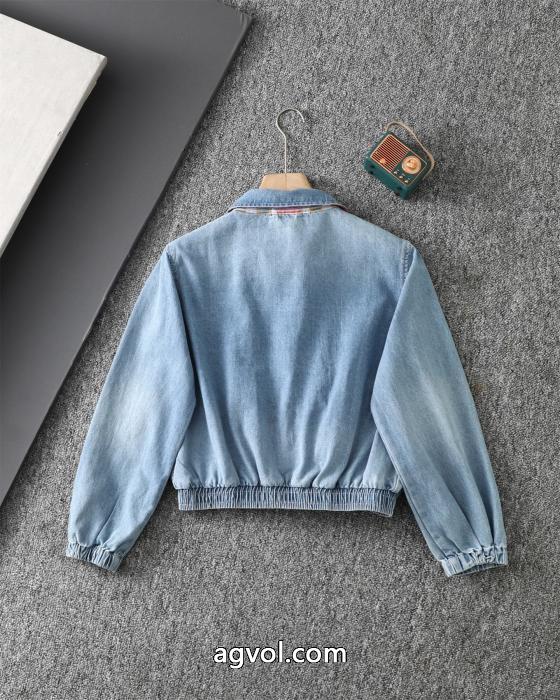 Polo Ralph Lauren春と秋の女性のデニムジャケット_0_3