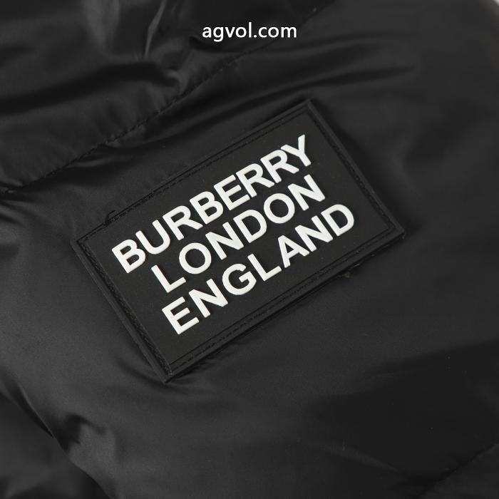 BURBERRY25SS取り外し可能な袖連帽ダウンジャケット_0_2