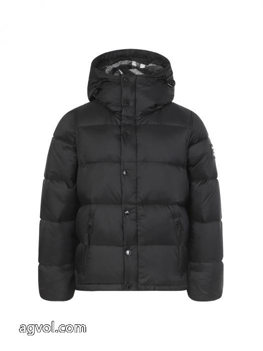 BURBERRY25SS取り外し可能な袖連帽ダウンジャケット_0_5