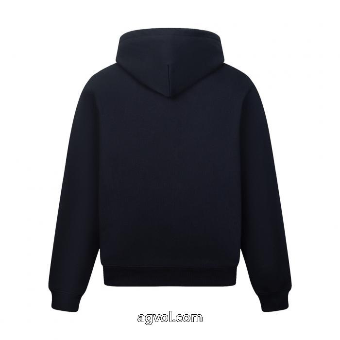 BURBERRY馬術騎士ロゴチェック刺繍パーカー_0_1