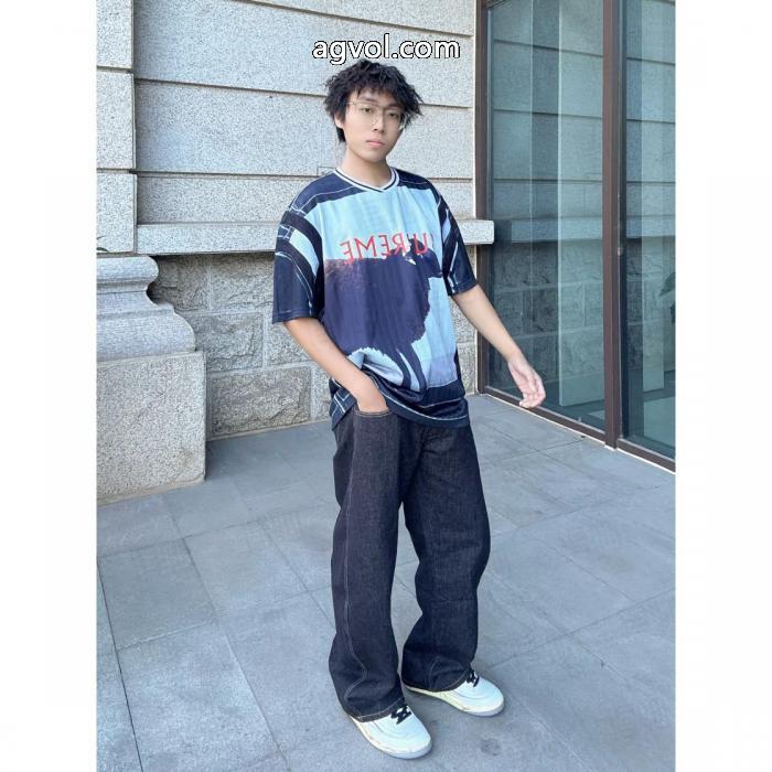 Supreme25SSヤギヒツジ半袖Tシャツ男女同型_0_2