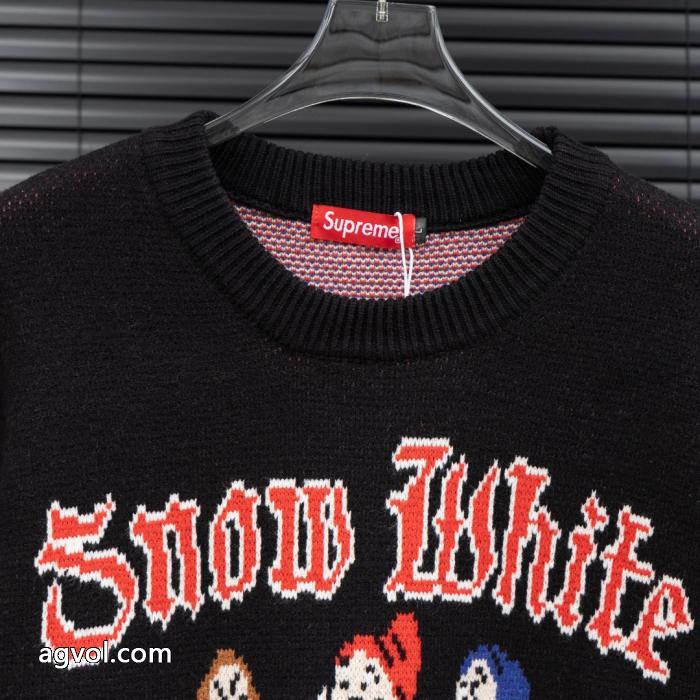 SUPREMEグリム童話白雪姫小人ニット長袖セーター_0_3