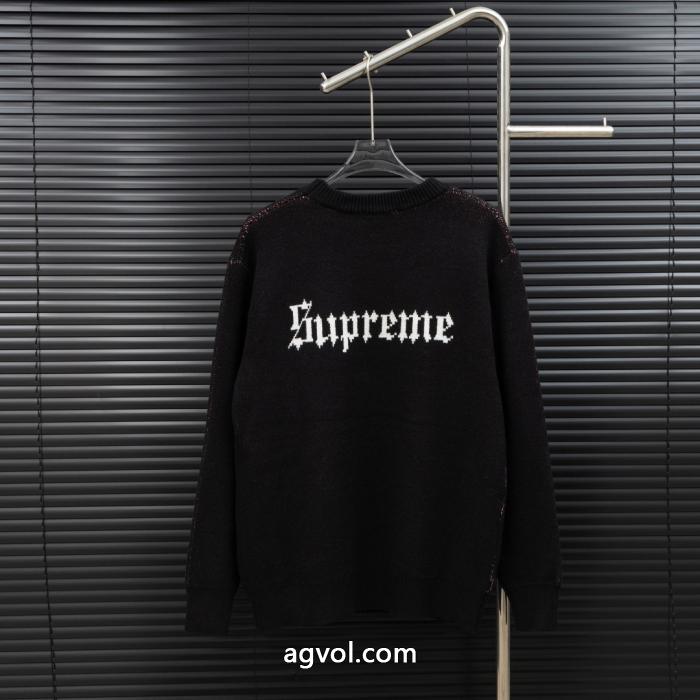 SUPREMEグリム童話白雪姫小人ニット長袖セーター_0_4