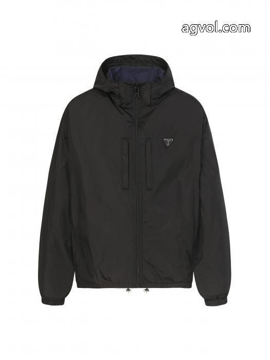 Prada25SSリバーシブルマルチカラーナイロンロゴジャケット_0_2