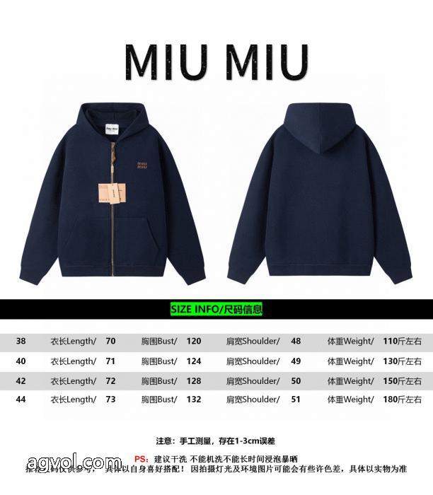 Miu Miu刺繍スモールスタンダードエアリーコットンコート_0_5