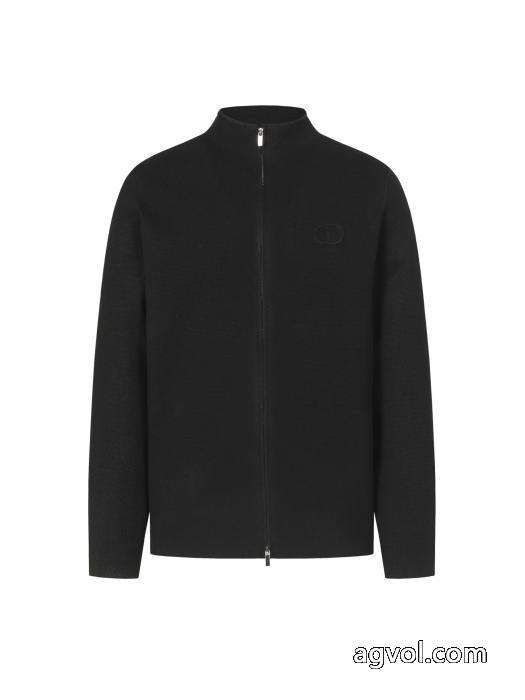 DiorCDアルファベットの新しい毛織物コート_0_1