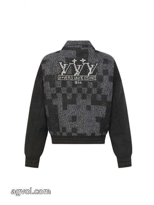 LOUIS VUITTON 25 SSピンボード野球ウェアジャケット_0_0