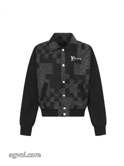 LOUIS VUITTON 25 SSピンボード野球ウェアジャケット_0_1