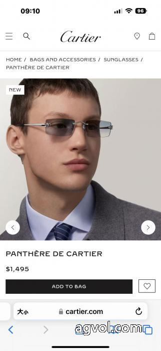 メガネどの年代にも好感度柔らかな着心地オトナの余裕スーパー コピー  CARTIER_0_2