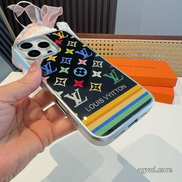 LV新品携帯Iphone ケース カバー新工芸金細工ガラスケース_0_1