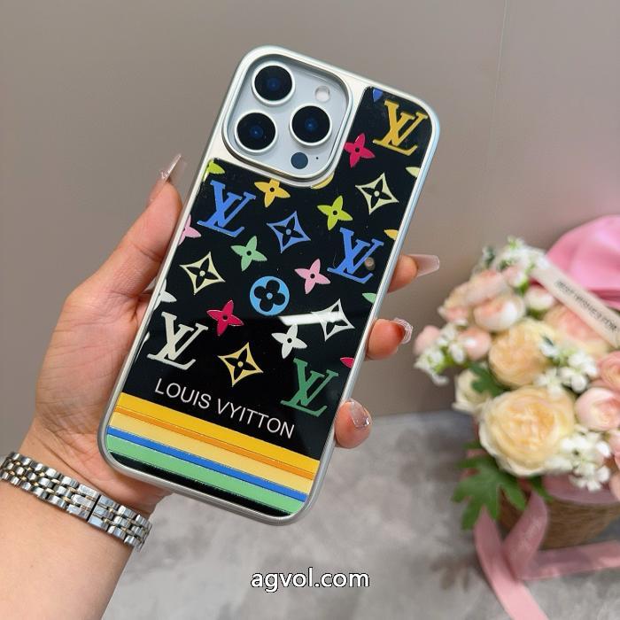 LV新品携帯Iphone ケース カバー新工芸金細工ガラスケース_0_2
