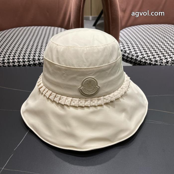 MONCLER新作リボン漁師帽子日除け帽子_0_1