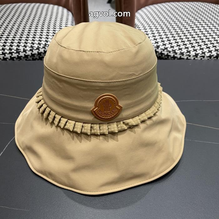 MONCLER新作リボン漁師帽子日除け帽子_0_2