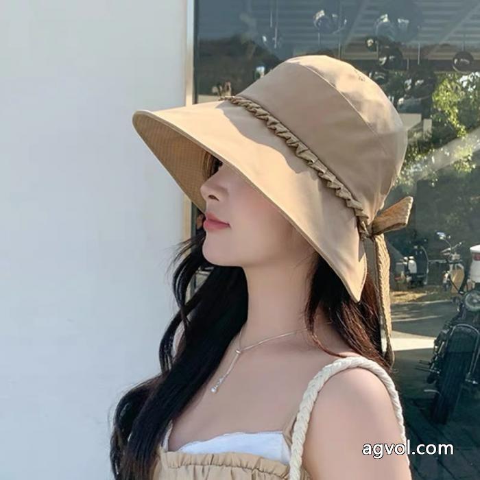 MONCLER新作リボン漁師帽子日除け帽子_0_3