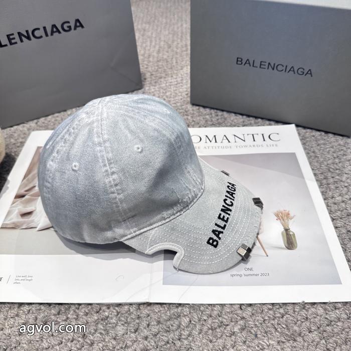Balenciagaアルファベットの新作野球帽カップルモデル_0_0