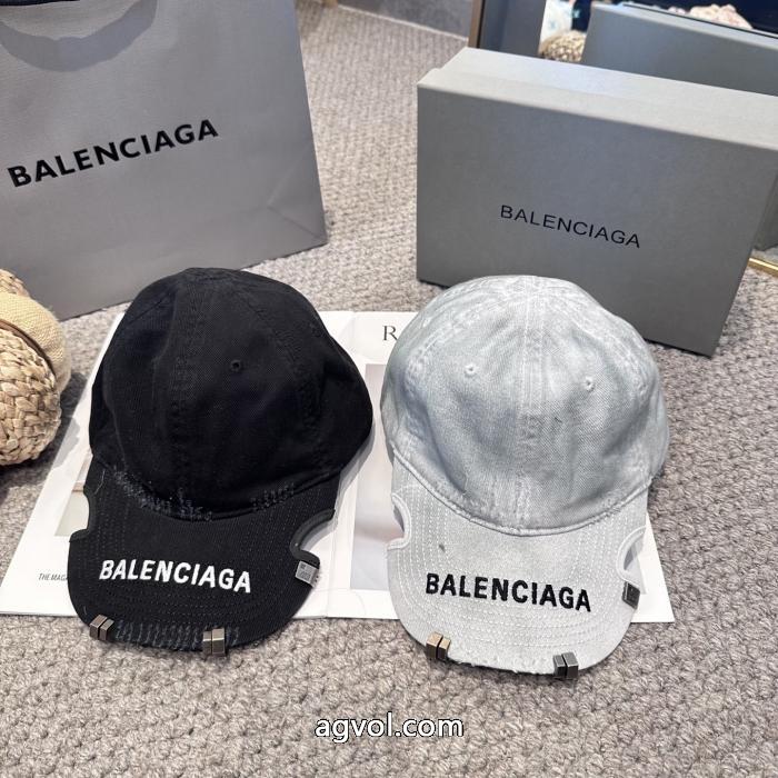 Balenciagaアルファベットの新作野球帽カップルモデル_0_1