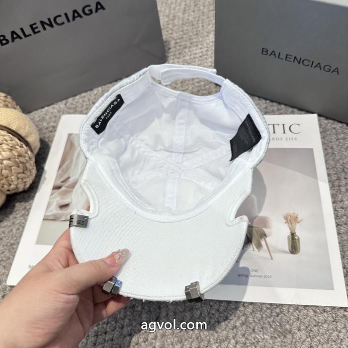 Balenciagaアルファベットの新作野球帽カップルモデル_0_2