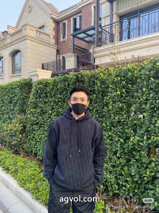 Diorアルファベットジャカード立体連帽長袖ゆったりパーカー男女同型_0_5