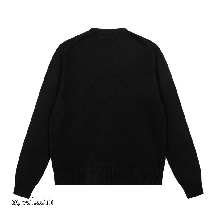 Ralph Lauren重工ベアーゴルフシリーズ秋冬カップルニットクルーネックセーター_0_3