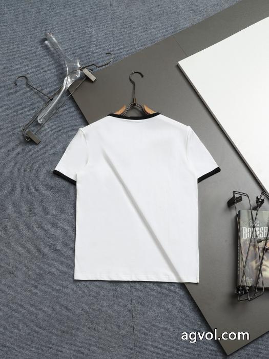 CELINE凱旋門ロゴプリント定番Tシャツ半袖_0_1