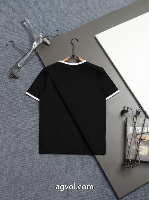 CELINE凱旋門ロゴプリント定番Tシャツ半袖_0_4