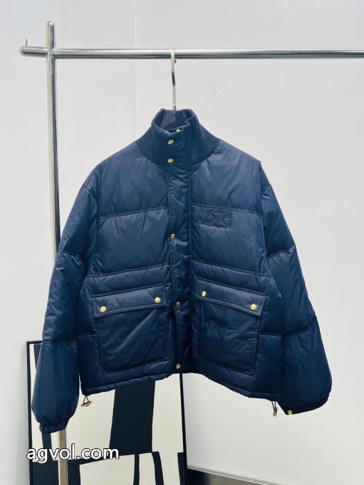 Celine2025新品スタンドカラーダウンジャケット_0_1