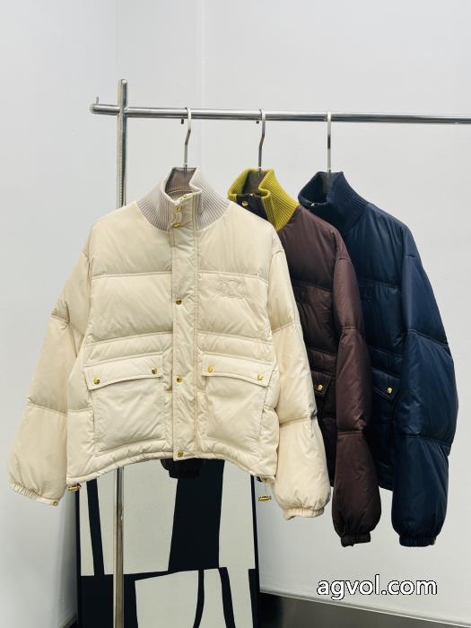 Celine2025新品スタンドカラーダウンジャケット_0_2