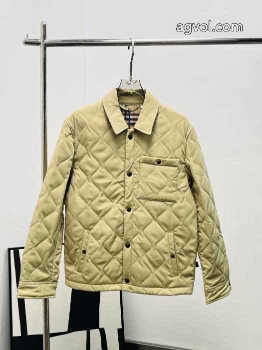BURBERRY秋冬の新作プリズム綿入れの服コート_0_1