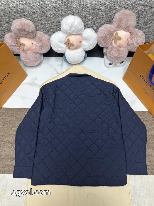 LOUIS VUITTON新作MONOGRAMキルティングジャケット風シャツ_0_0