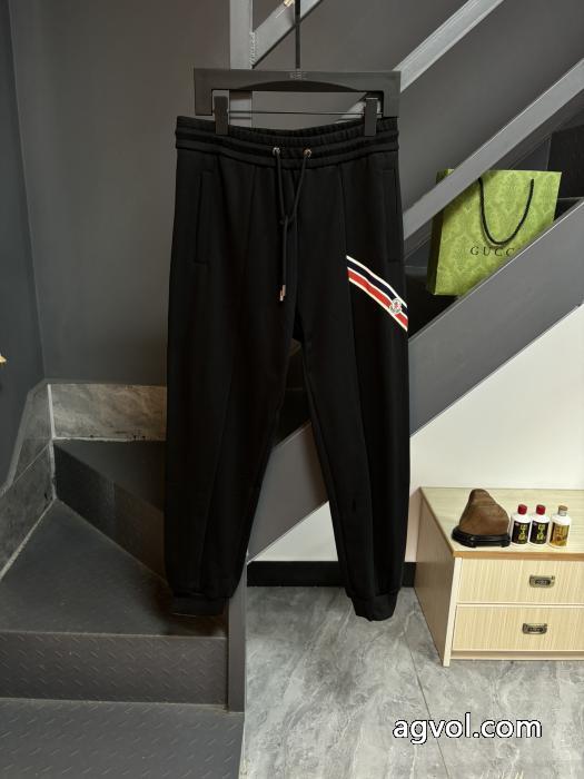 Moncler秋冬新作定番ストライプカップルモーグルスラックス_0_0