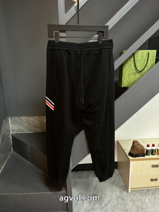Moncler秋冬新作定番ストライプカップルモーグルスラックス_0_2
