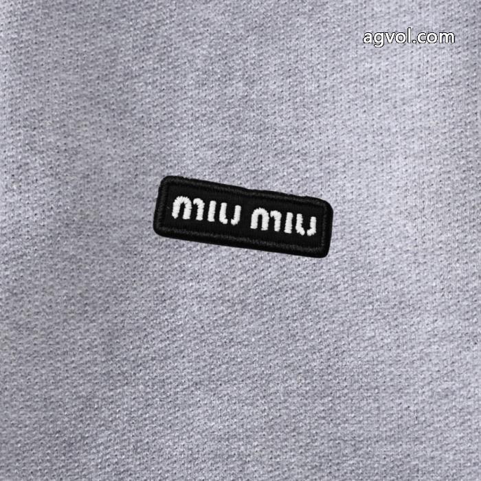 MIUMIUフェイク2枚ニットカーディガンコート_0_0