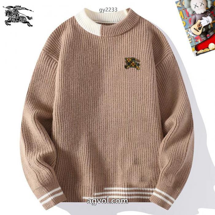 通販 ブランドセーター耐久性のある NEWトップス 海外大人気BURBERRY_0_5