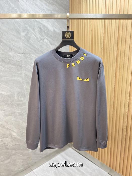 FENDI最終価格 超激得 デザイン性の高い偽物 ブランド 販売長袖Tシャツ_0_1