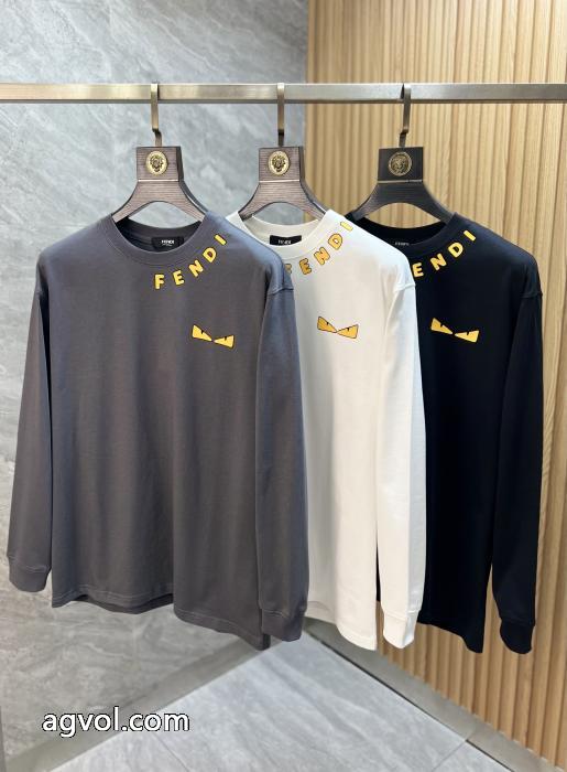 FENDI最終価格 超激得 デザイン性の高い偽物 ブランド 販売長袖Tシャツ_0_4