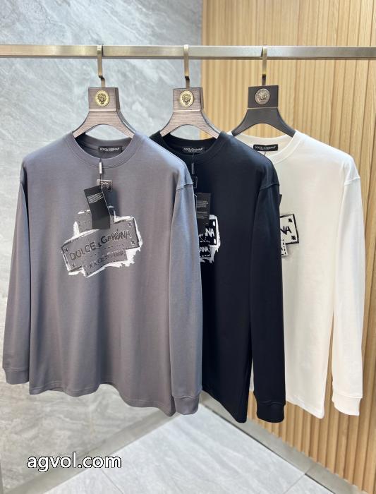 最新ルック 今だけSALE 魅力的なDolce&Gabbanaスーパー コピー ブランド 通販長袖Tシャツ_0_4