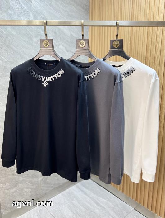 長袖TシャツLOUIS VUITTONファション性の高い 絶対欲しい 25秋冬の大人コーデブランド 偽物_0_2
