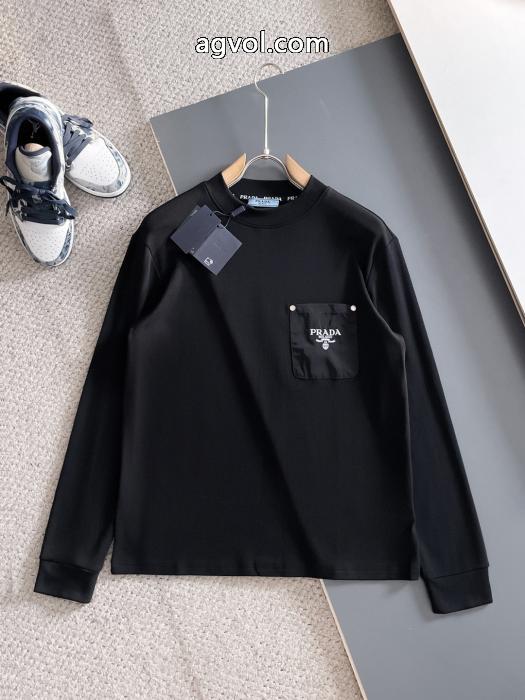 長袖Tシャツプラダブランド コピー 販売 店今流行 稀少*新品 2025限定新作_0_2