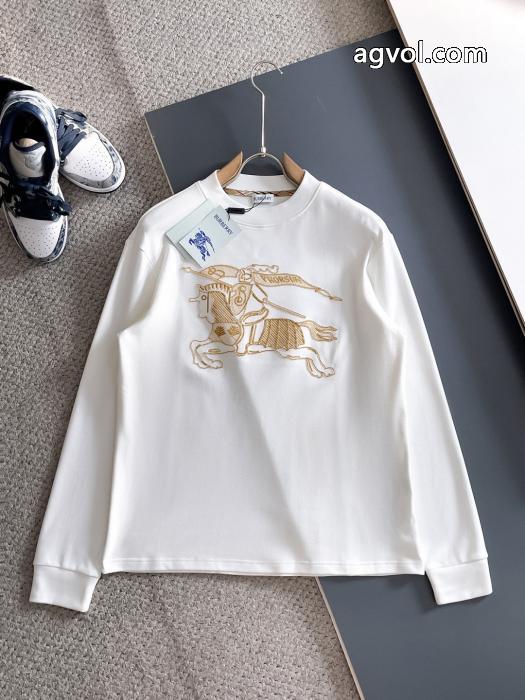 BURBERRY2025新作/送料込 人気販売中 爽やかな印象長袖Tシャツブランド 品 激安 通販_0_2