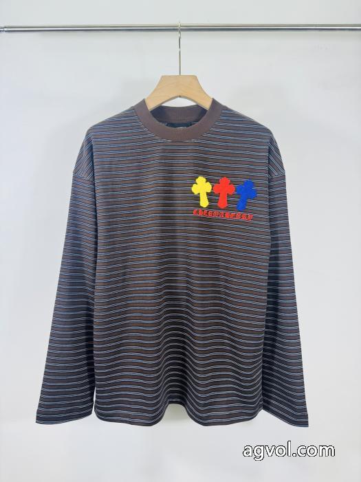 長袖Tシャツ秋冬の流行りトップス 国内正規品送料無料 お手頃価格で人気商品CHROME HEARTSスーパー コピー 安心_0_2