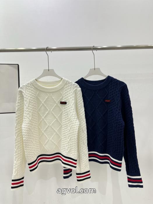 2025SS大人OK 原宿スタイル 最高級品質セーターMIUMIUブランド コピー 品_0_0