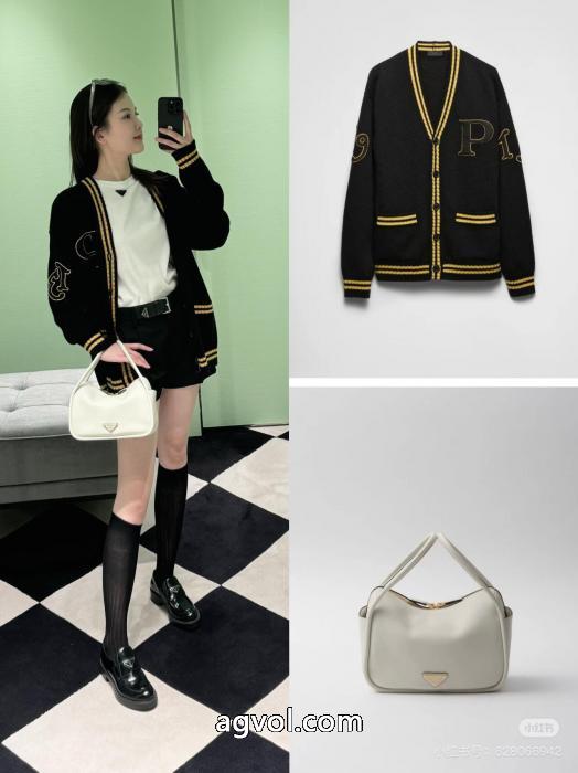 高級品 通販 海外大人気 雑誌掲載モデル!!コートコピー ブランド 通販PRADA_0_4