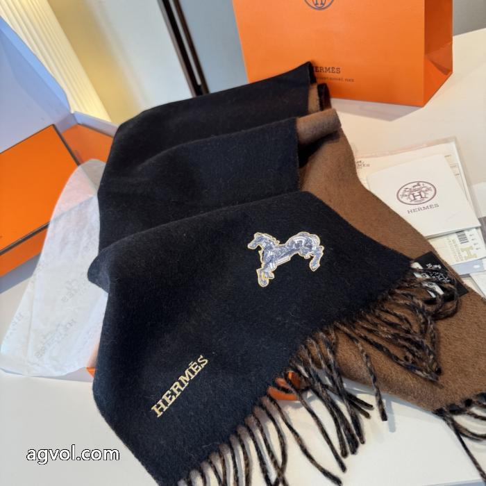 マフラー上品な印象 限定生産品 卸し売り偽 ブランド 購入HERMES_0_4