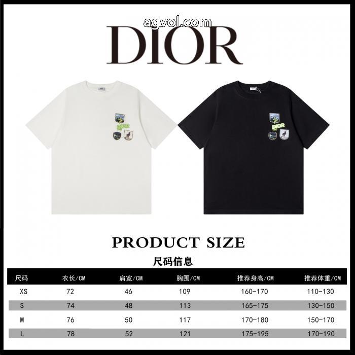 NEW大変素敵 新作限定お早めに 今季爆発的な人気ディオール半袖Tシャツ激安 ブランド 通販_0_1