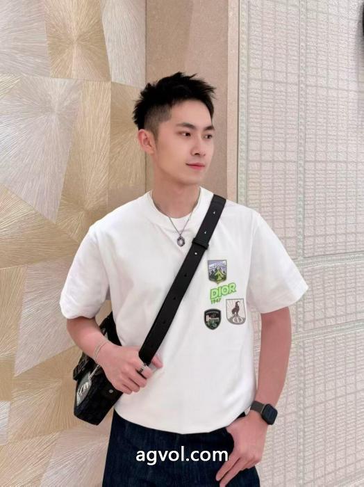 NEW大変素敵 新作限定お早めに 今季爆発的な人気ディオール半袖Tシャツ激安 ブランド 通販_0_5