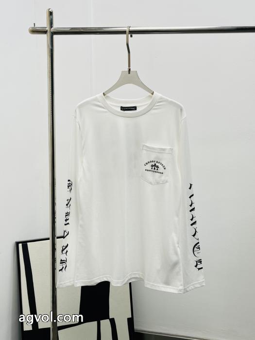 偽 ブランド長袖Tシャツ超人気美品 新品人気上昇 旬スタイルに早変わり!CHROME HEARTS_0_1