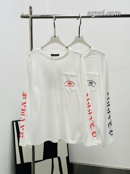 偽 ブランド長袖Tシャツ超人気美品 新品人気上昇 旬スタイルに早変わり!CHROME HEARTS_0_3
